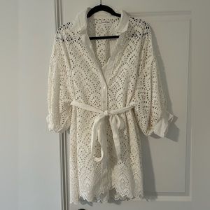 Sundress Lace Mini Dress